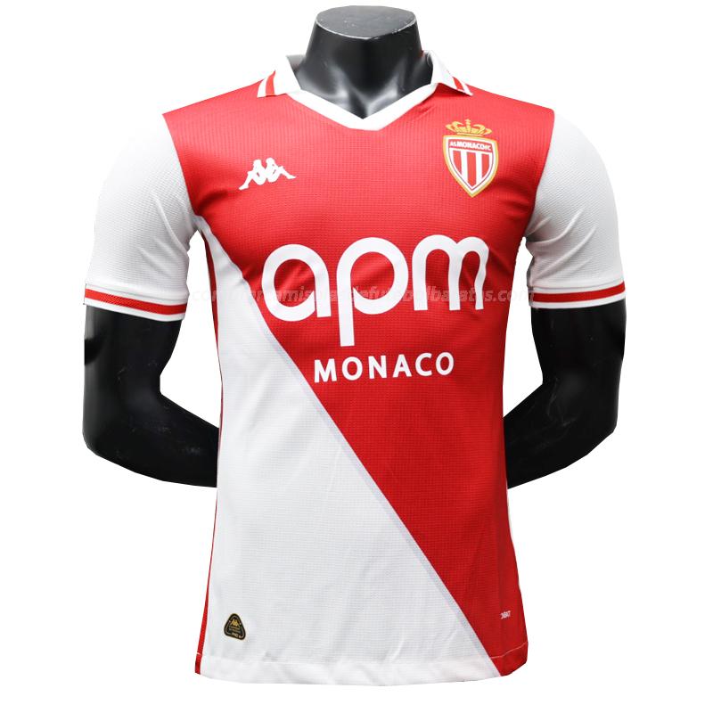 camisola as monaco fc edição player equipamento principal 2024-25