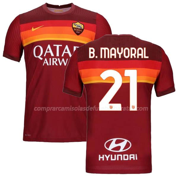 camisola as roma b.mayoral equipamento principal para 2020-21