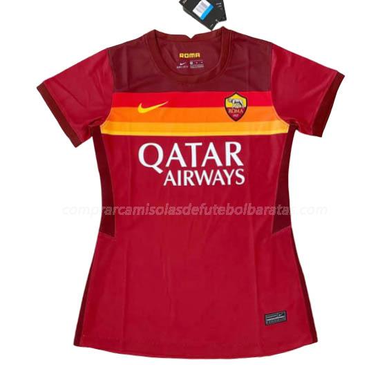 camisola as roma mulher equipamento principal para 2020-21