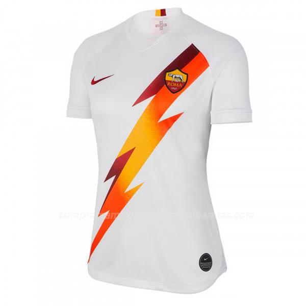 camisola as roma mulher equipamento suplente para 2019-2020