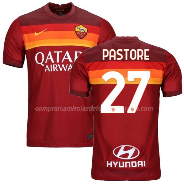 camisola as roma pastore equipamento principal para 2020-21