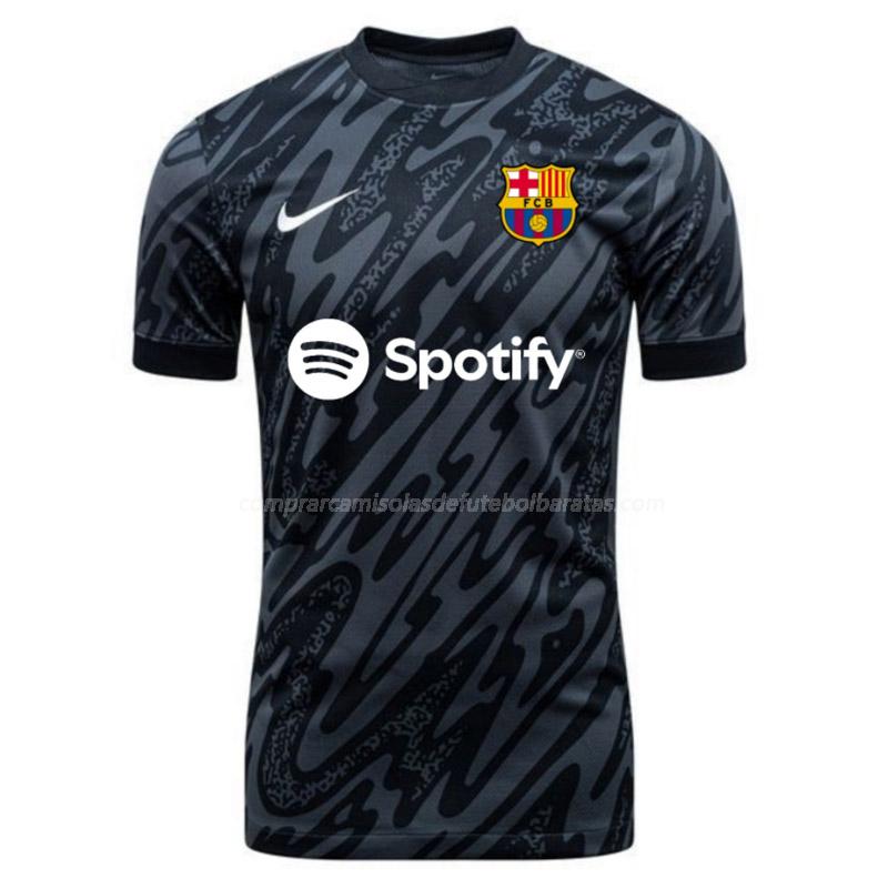 camisola barcelona guarda-redes preto 2024-25
