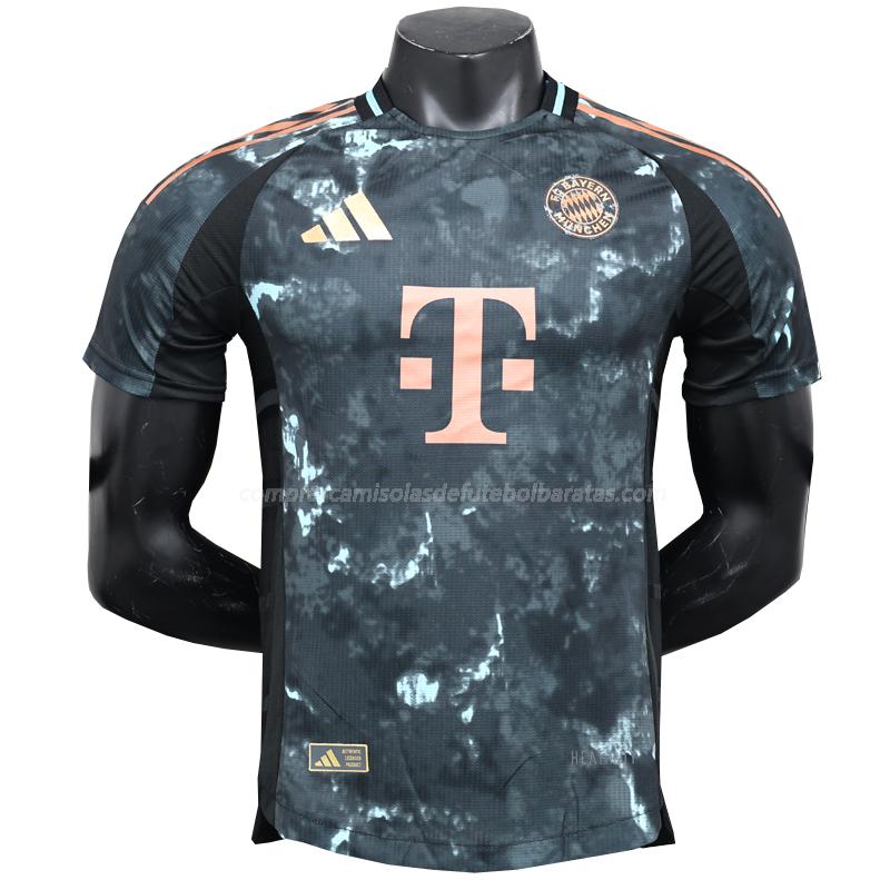 camisola bayern de munich edição player equipamento suplente 2024-25