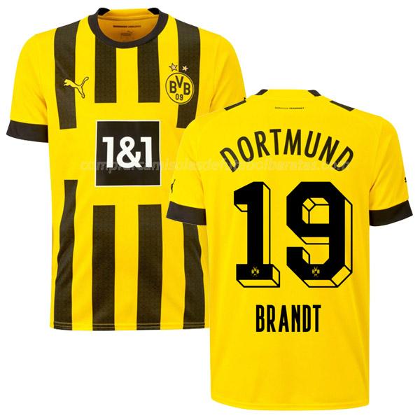 camisola borussia dortmund brandt equipamento principal 2022-23