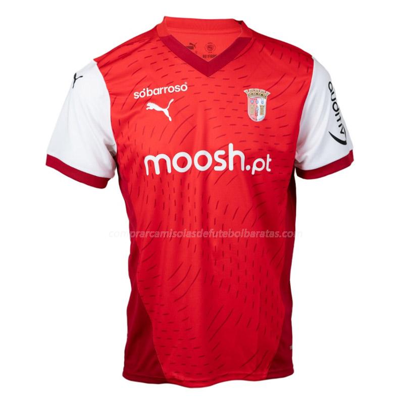 camisola braga equipamento principal 2024-25