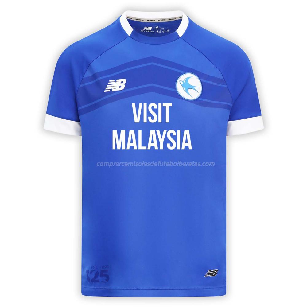 camisola cardiff city equipamento principal 2024-25