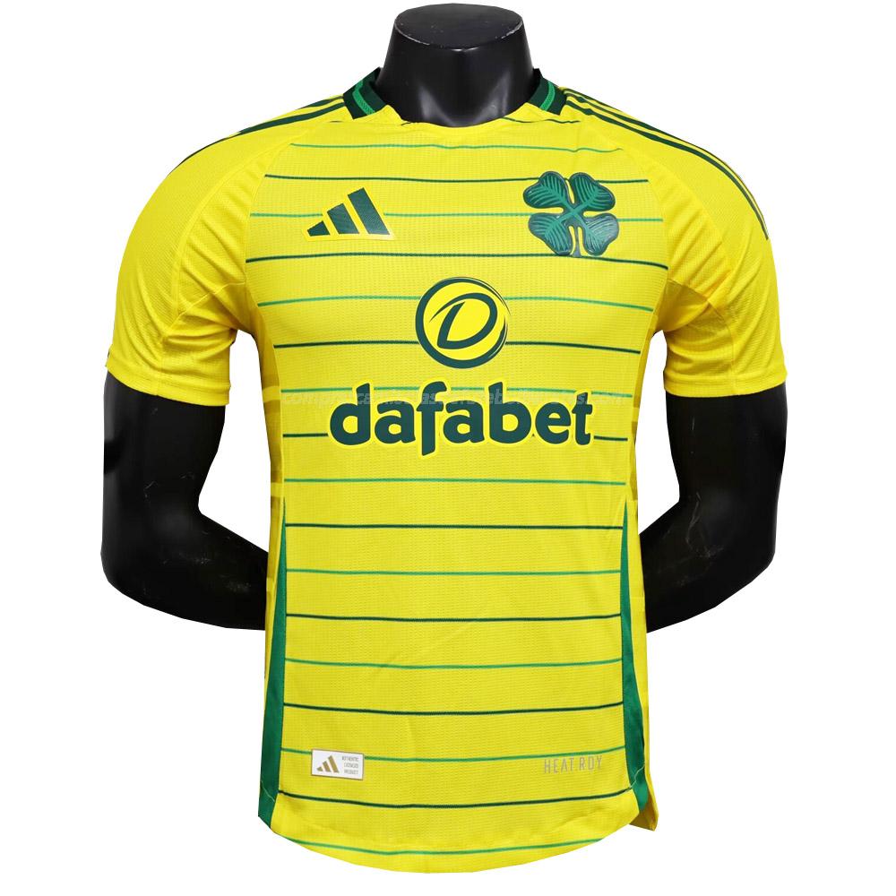 camisola celtic de glasgow edição player equipamento suplente 2024-25