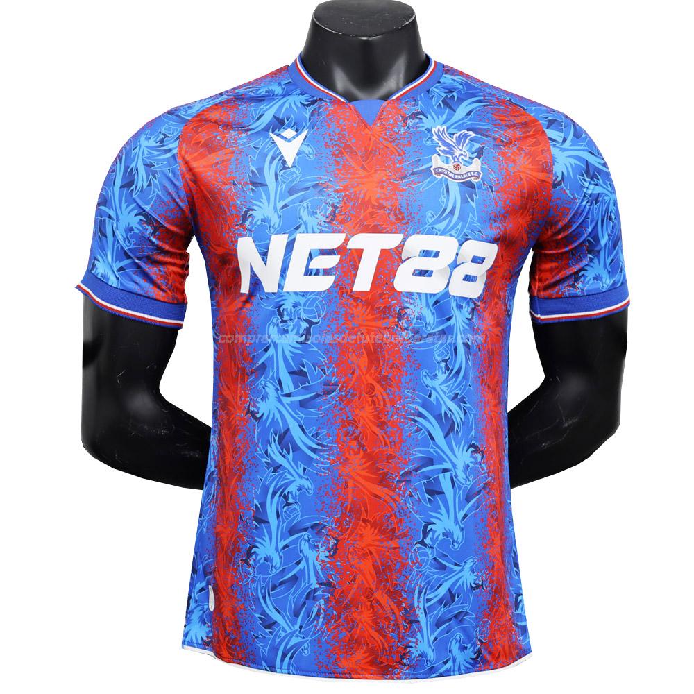 camisola crystal palace edição player equipamento principal 2024-25