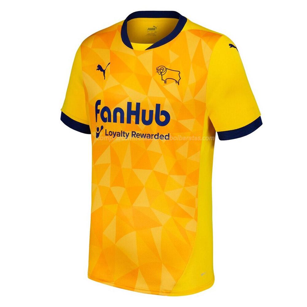 camisola derby county equipamento alternativo 2024-25