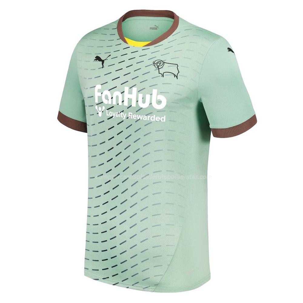 camisola derby county equipamento suplente 2024-25