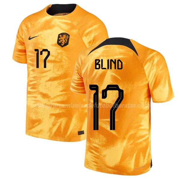 camisola holanda blind copa do mundo equipamento principal 2022