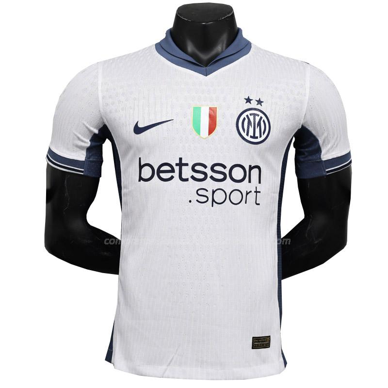 camisola inter de milão edição player equipamento suplente 2024-25