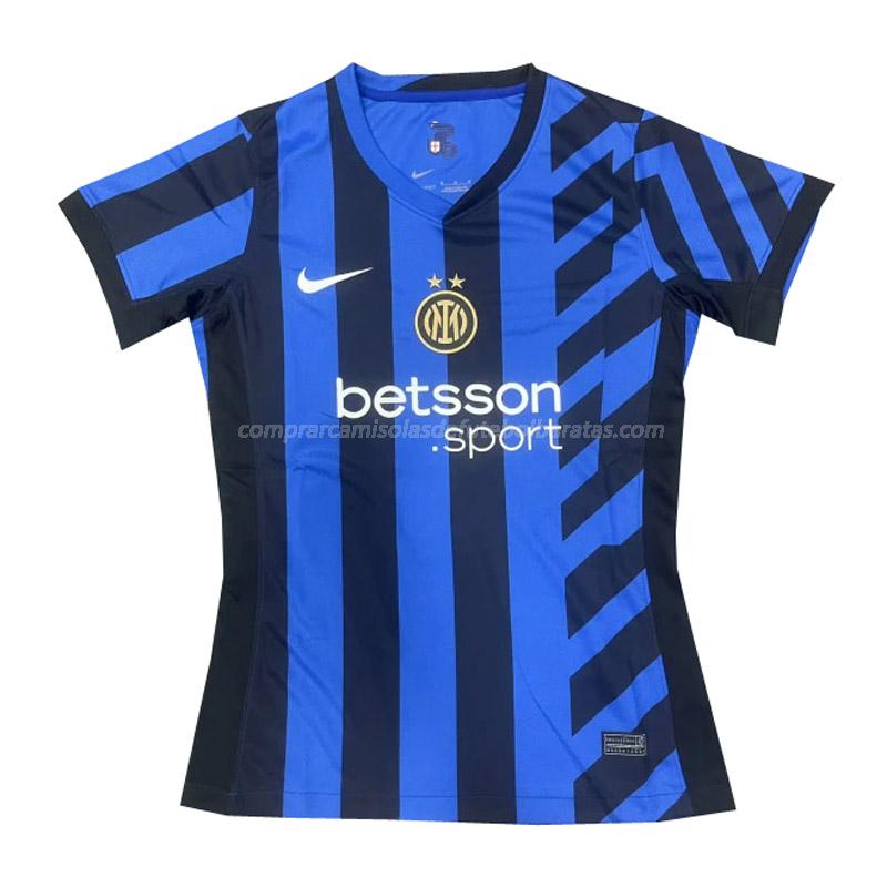 camisola inter de milão mulher equipamento principal 2024-25