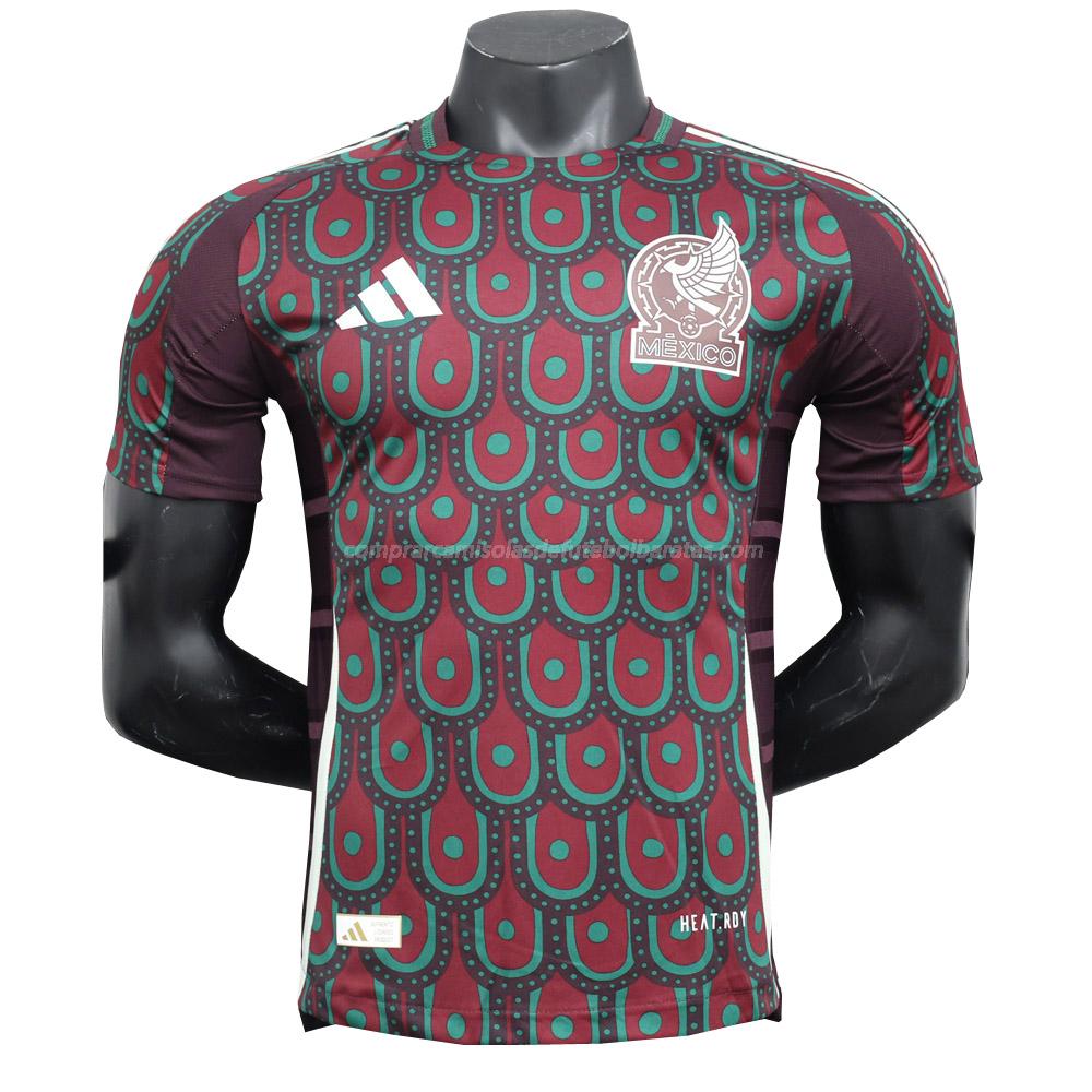 camisola méxico edição player equipamento principal 2024