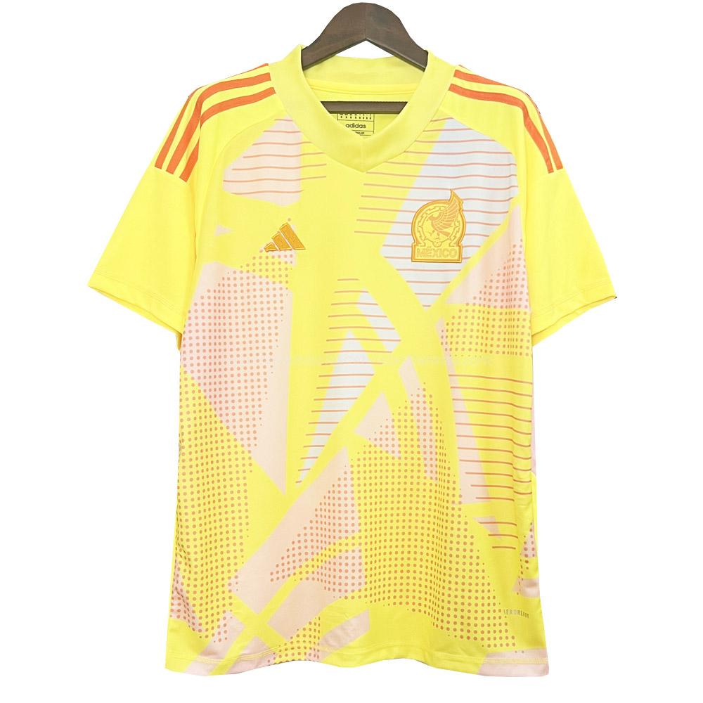 camisola méxico guarda-redes amarelo 2024