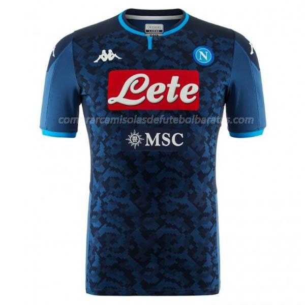 camisola napoli guarda-redes azul para 2019-2020