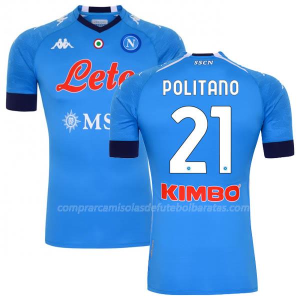 camisola napoli politano equipamento principal para 2020-21