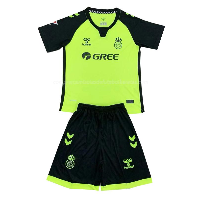 camisola real betis crianças equipamento suplente 2024-25