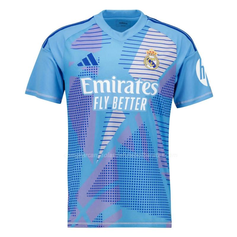 camisola real madrid guarda-redes azul 2024-25