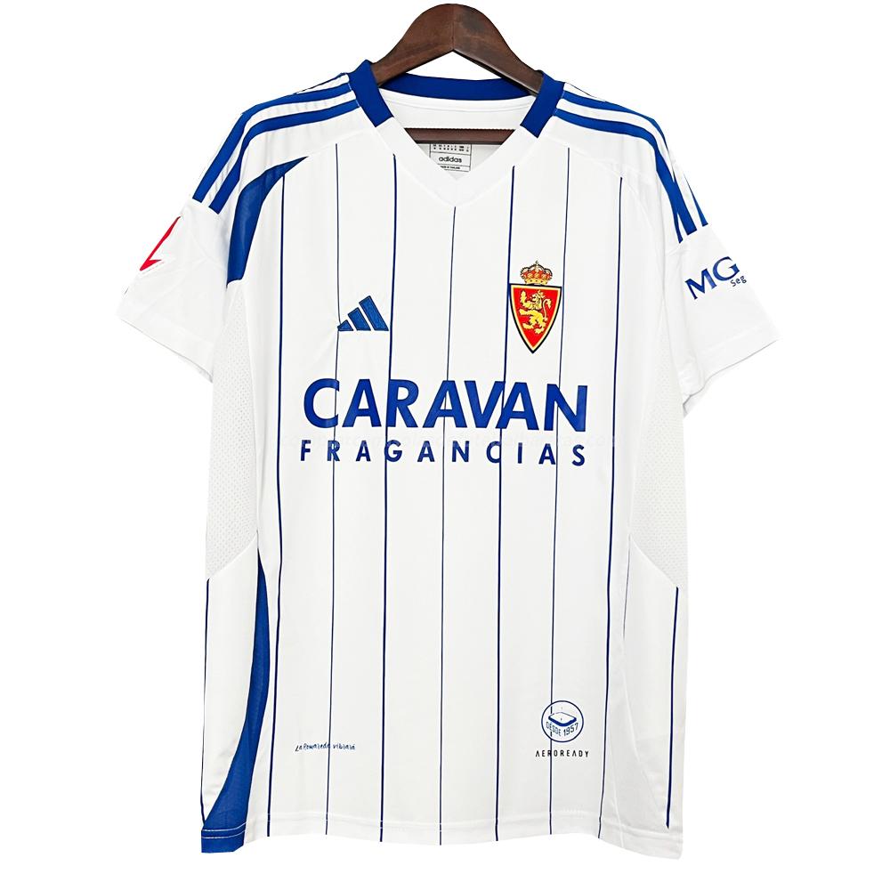 camisola real zaragoza equipamento principal 2024-25