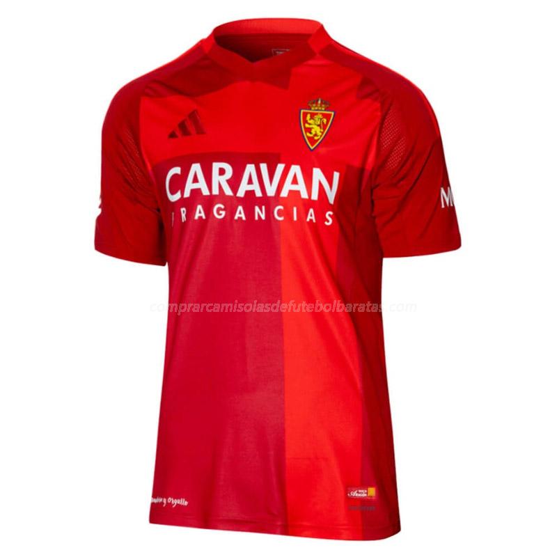 camisola real zaragoza equipamento suplente 2024-25