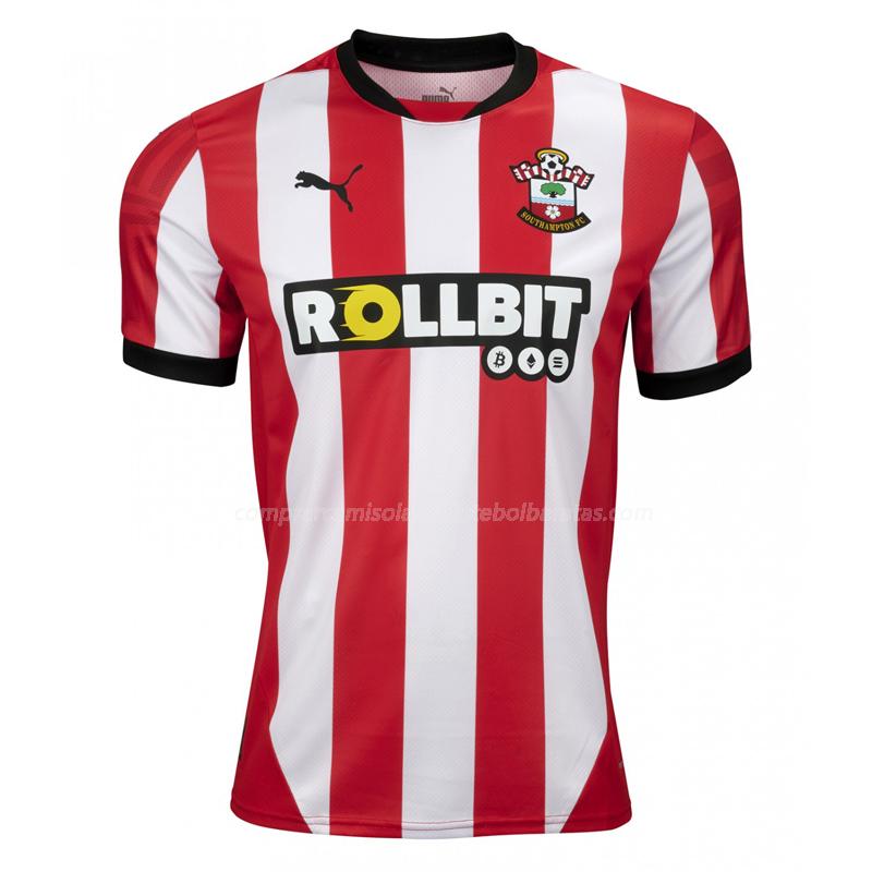 camisola southampton equipamento principal 2024-25