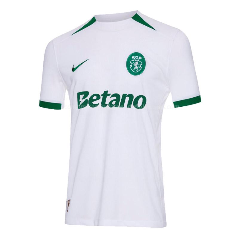 camisola sporting cp equipamento suplente 2024-25