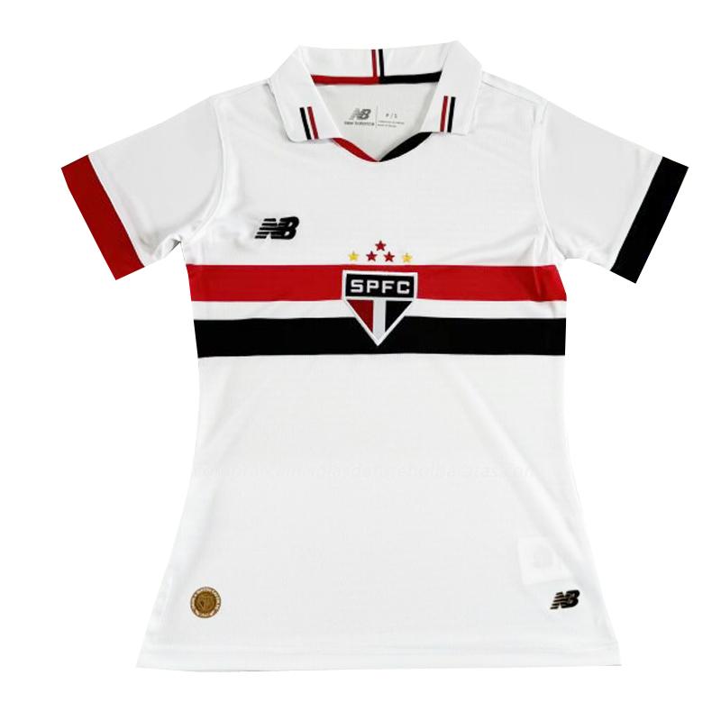 camisola são paulo fc mulher equipamento principal 2024-25