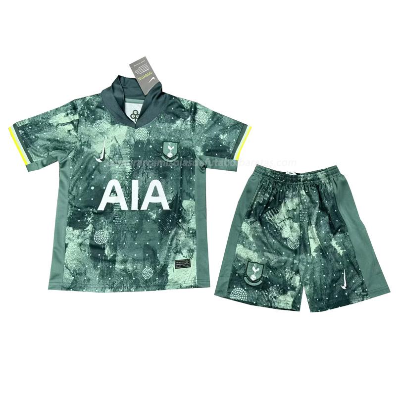 camisola tottenham hotspur crianças equipamento alternativo 2024-25