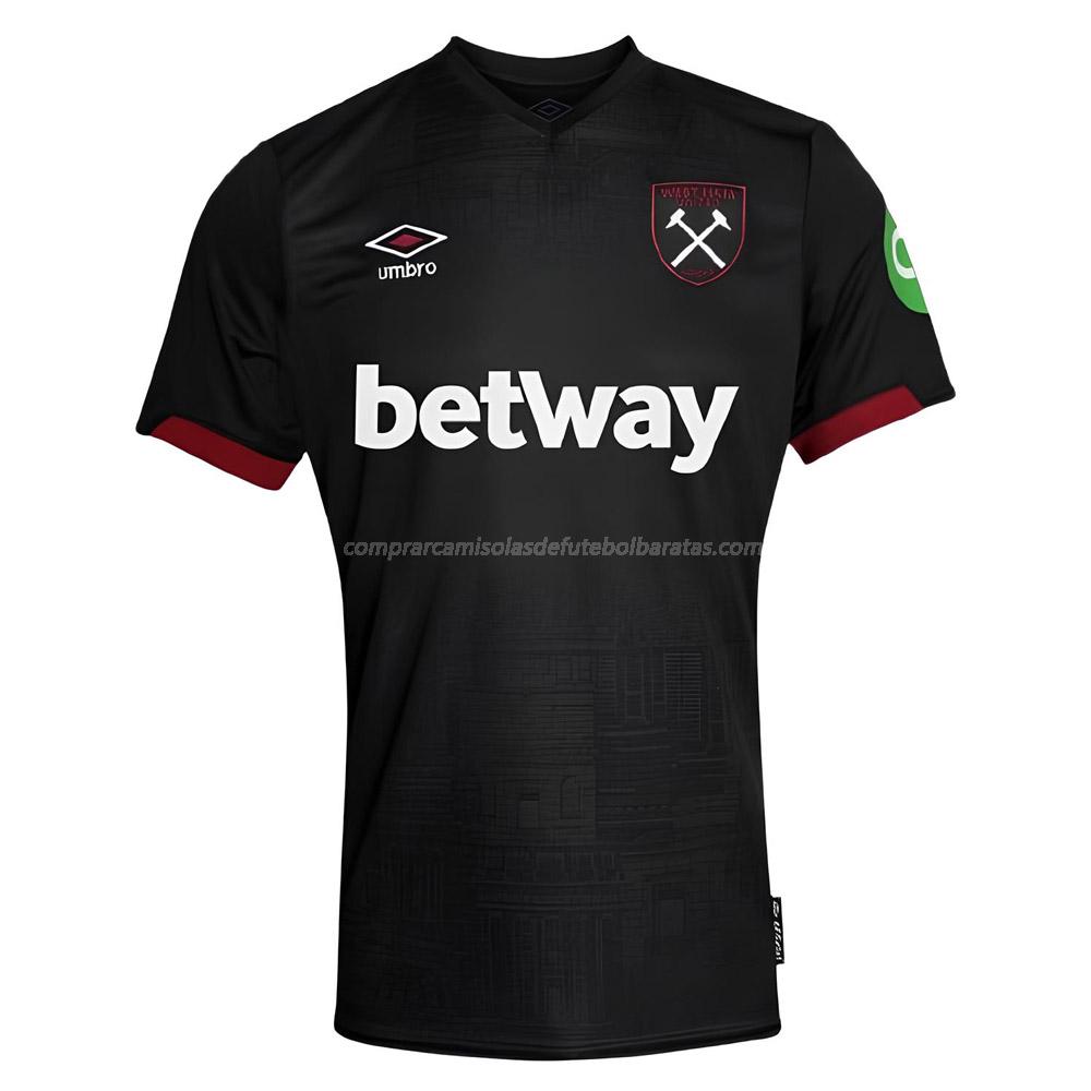 camisola west ham equipamento suplente 2024-25